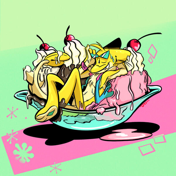 Banana stand, personal art